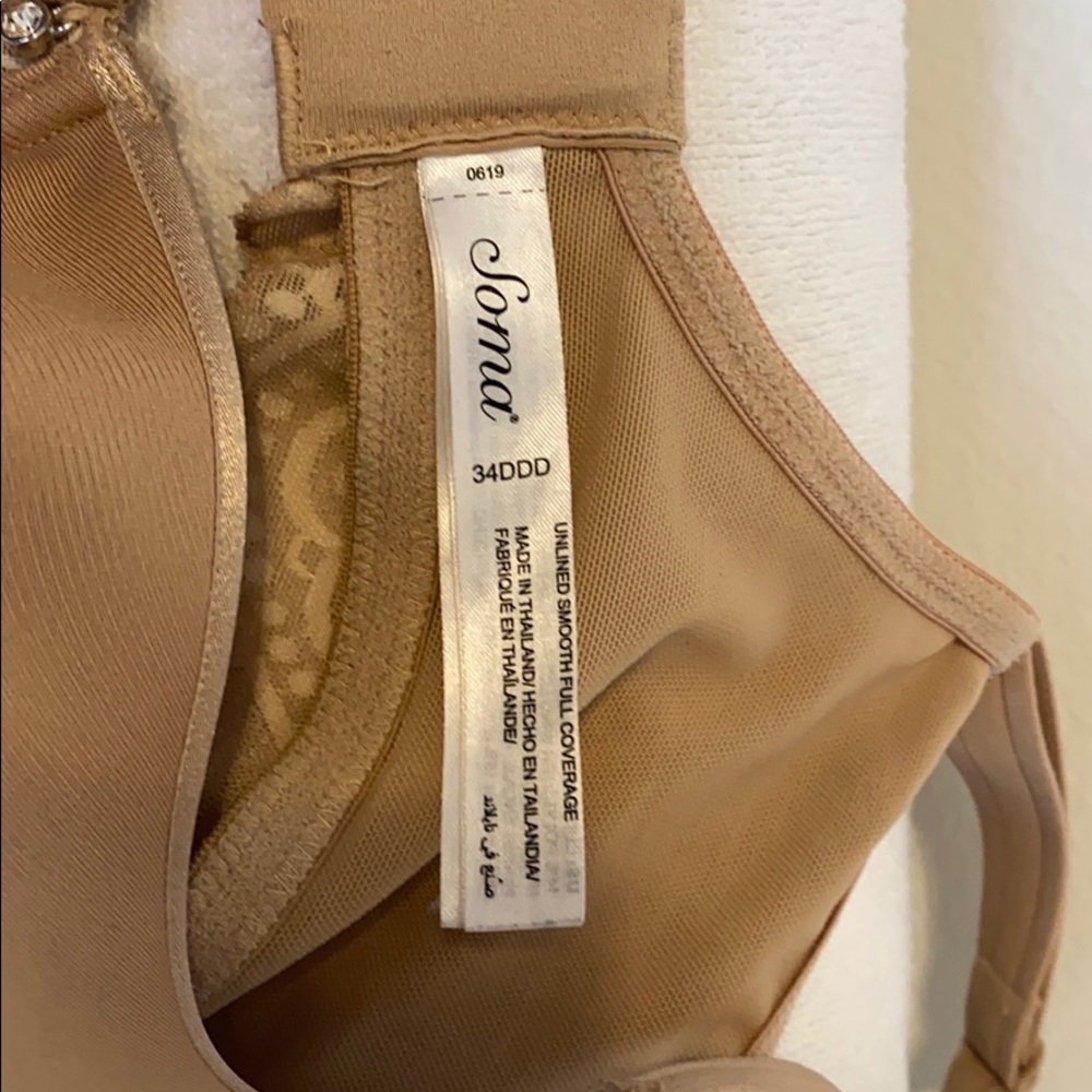 Soma Unlined Smooth Full Coverage Bra - image 2